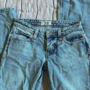 we the free low rise straight jeans